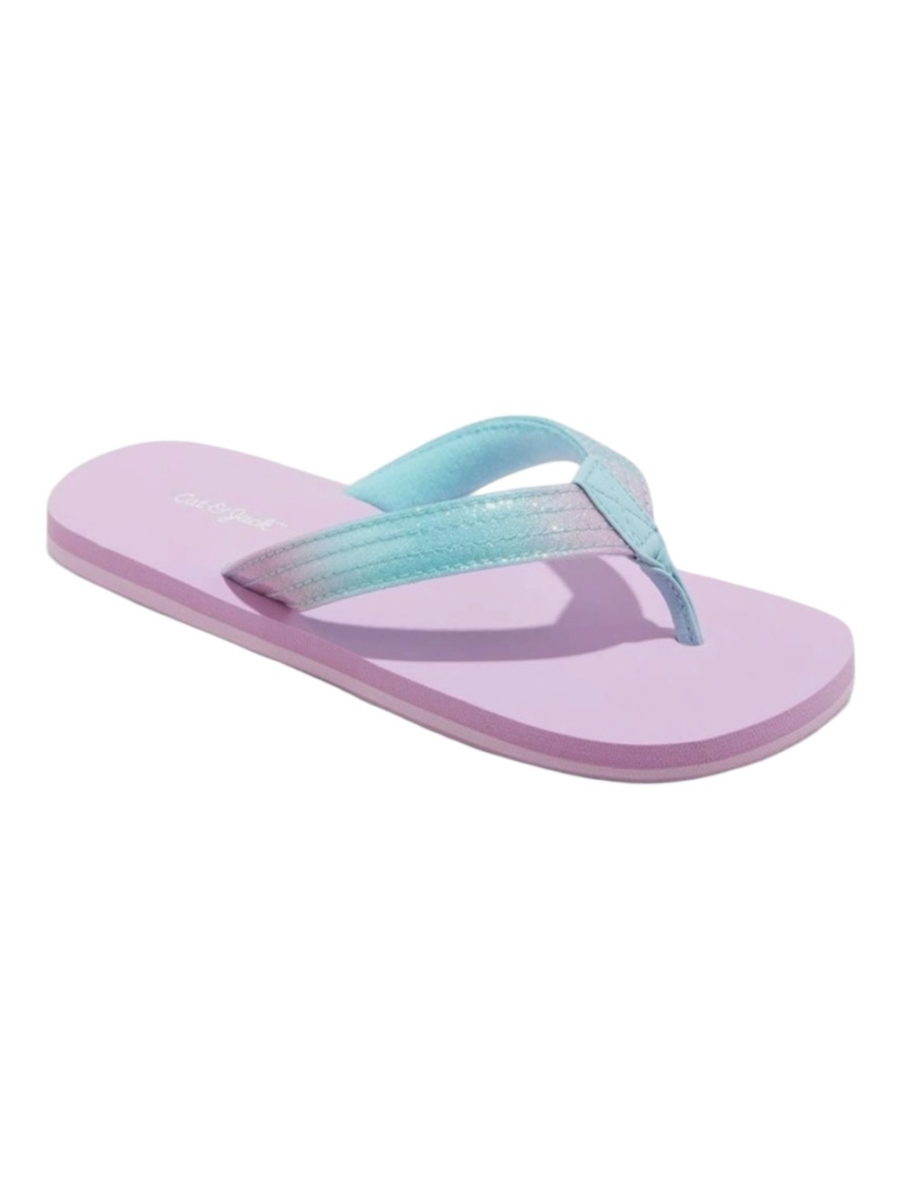 Cat & Jack Girl's Jami Pink Flip Flops